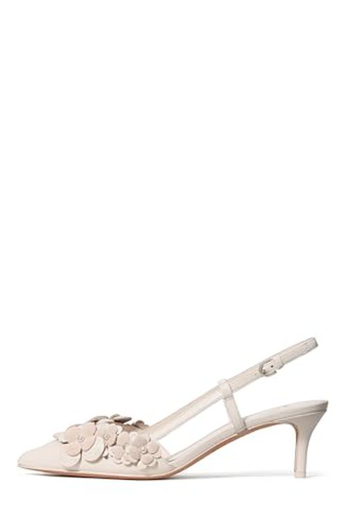 Kate Spade New York Women's Spade Flower Garden Smooth Leather Slingback Pump