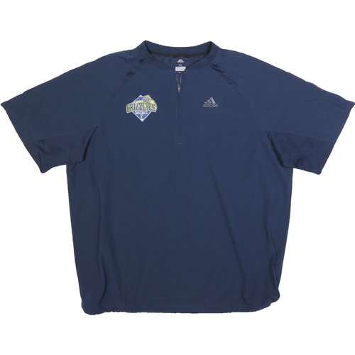 ADIDAS Mens Navy Blue Grizzlies Logo Crew Neck XL Sports Pullover Sweatshirt