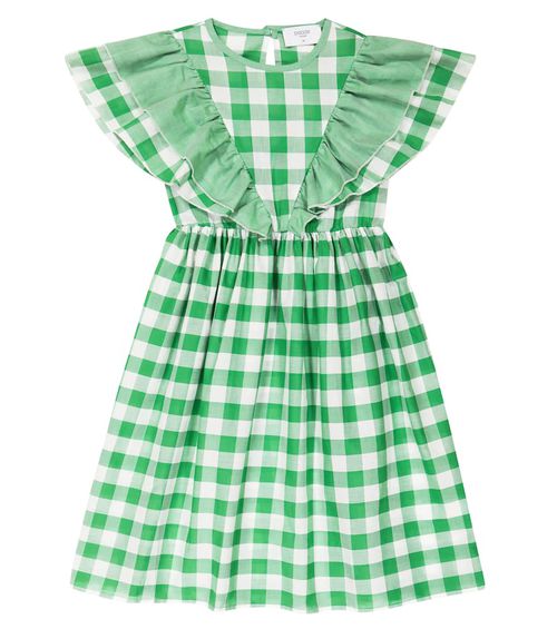 Paade Mode Checked Cotton Dress