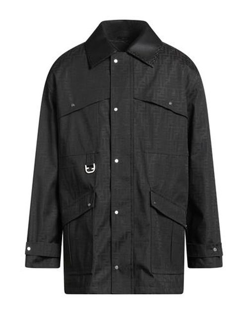 Man Jacket Black Size 38 Polyester, Cotton, Polyurethane resin, Lambskin