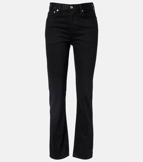 Blaine high-rise straight jeans