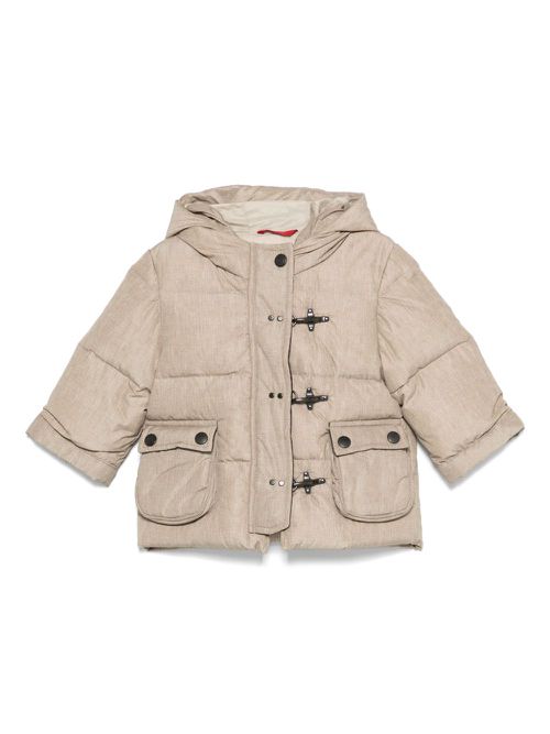 Hooded jacket - Neutrals