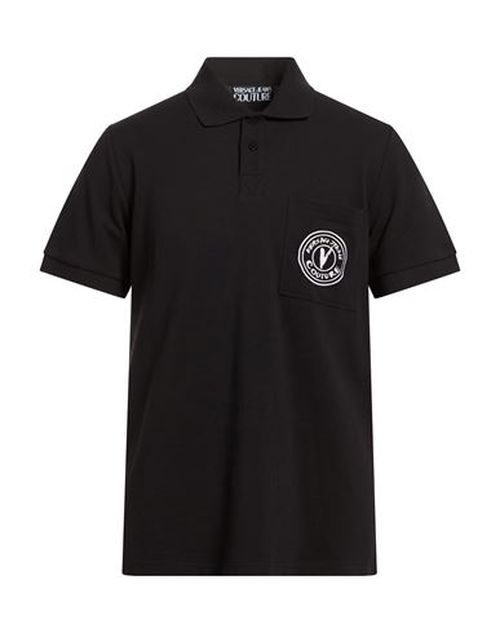 Man Polo shirt Black Size S Cotton
