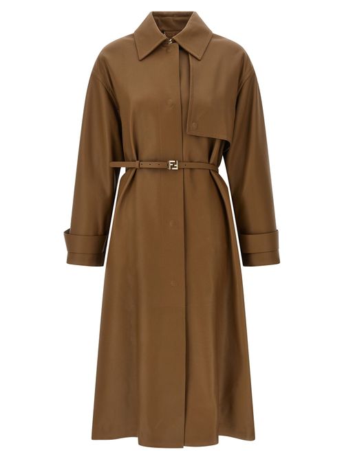 Nappa Trench Coat