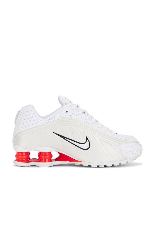 Nike Shox R4 Sneaker in White