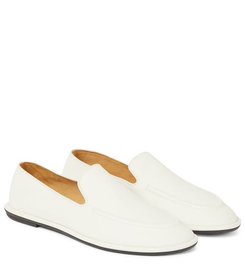 Canal leather loafers