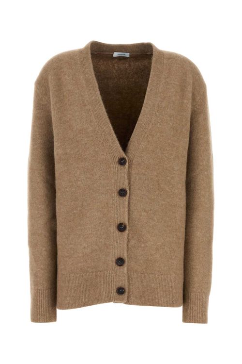 Scollo Cardigan — Beige