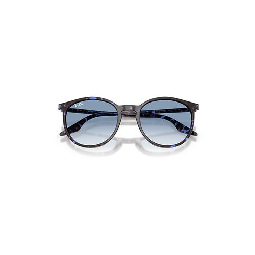 Ray-Ban Rb2204 Sunglasses Havana Blue Turtle Frame Blue Lenses 51-20