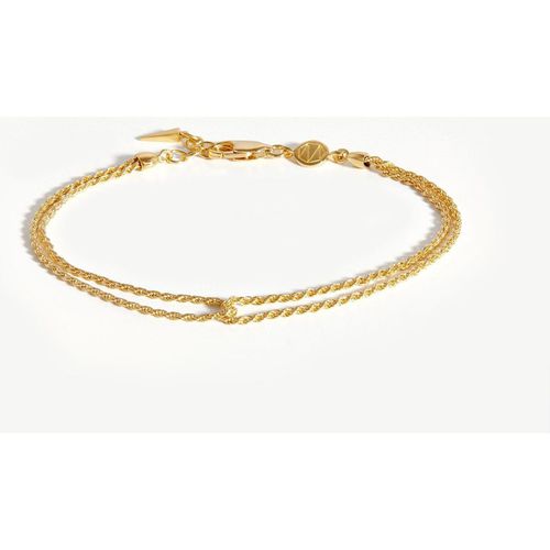 Double Rope Bracelet | Gold Vermei