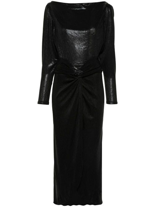 Oceanna midi dress - Black