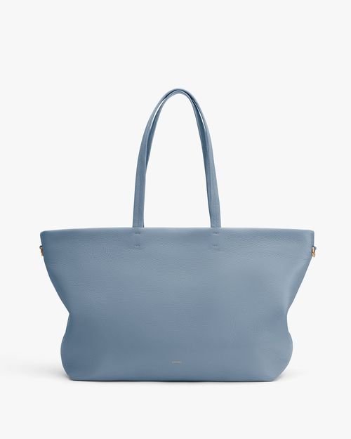 Women's Easy Zipper Tote Bag in Azure