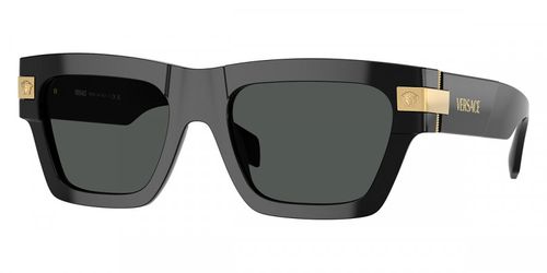Dark Grey Square Mens Sunglasses VE4464 GB1/87 52