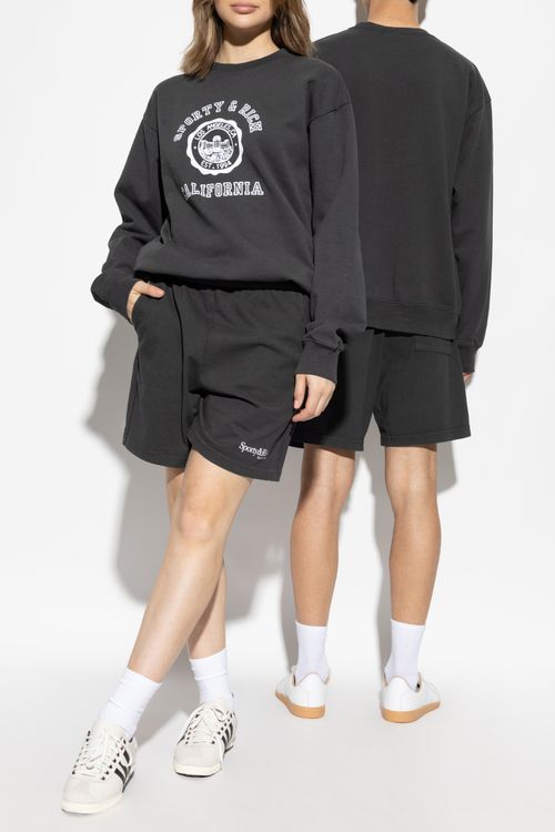 Sporty & Rich Shorts `HWCNY`, Men's, Black
