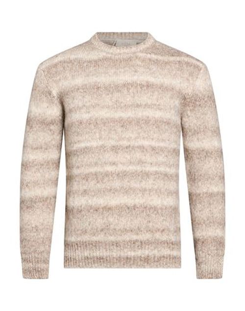 Man Sweater Sand Size M Alpaca wool, Cotton