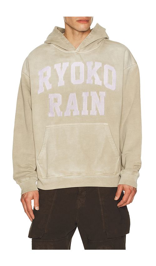 Ryoko Rain Vintage Hoodie in Grey. M. Also in L, S, XL/1X
