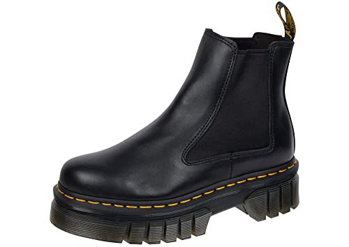 Dr. Martens Unisex-Adult Audrick Nappa Leather Platform Chelsea Boots
