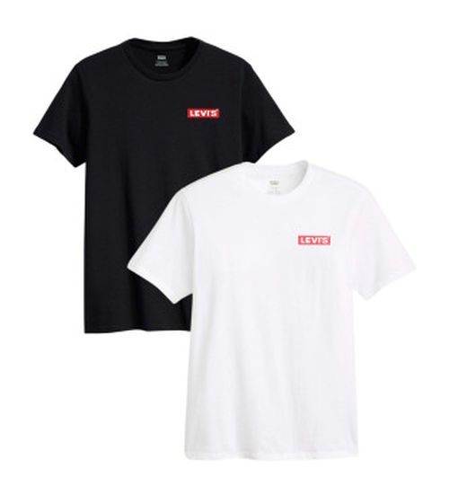 Levi's for man. 79681-0040 Set of 2 Graphic T-Shirts black, white (XL), Casual, Cotton, Short sleeve