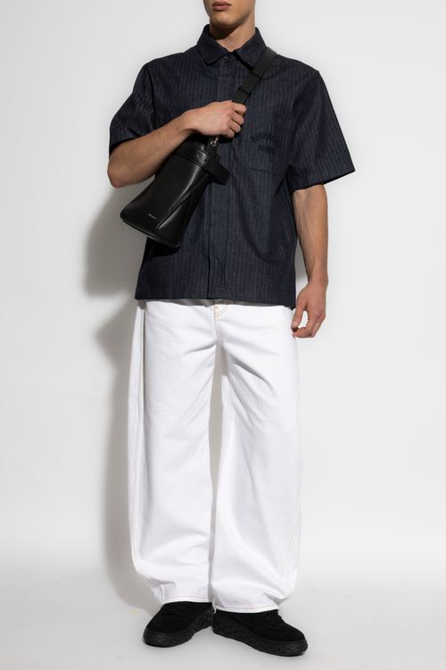 Denim Shirt, Men's, Navy Blue
