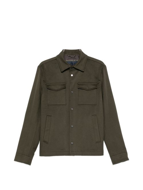 Men's Button-Up Chest-Pocket Jacket