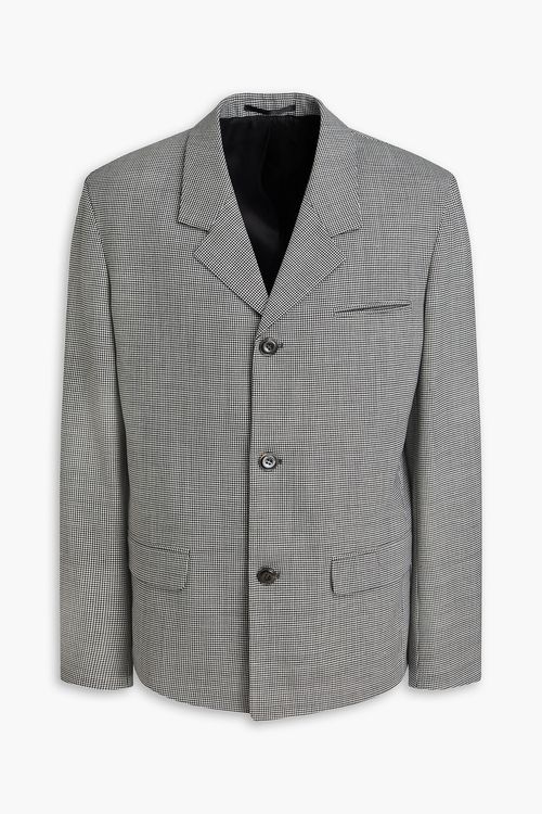 Rox houndstooth jacquard blazer