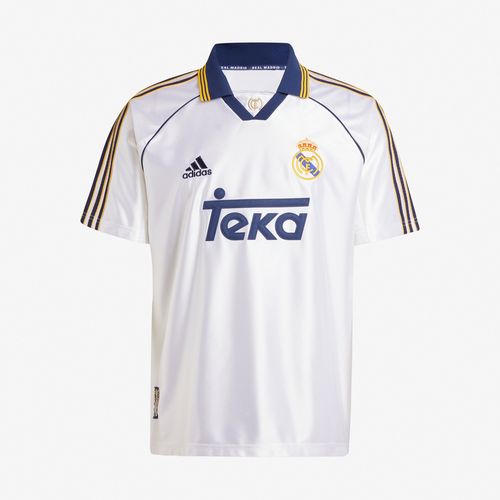Adidas Real Madrid 99/00 Home Jersey - WHITE - unisex