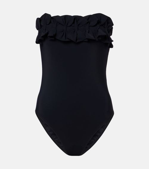 Freya bow-detail bandeau swimsuit