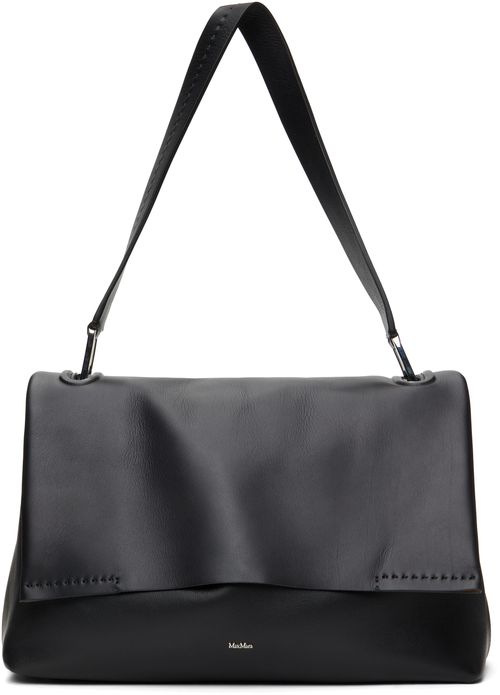 Max Mara Black Archetipo Leather Bag