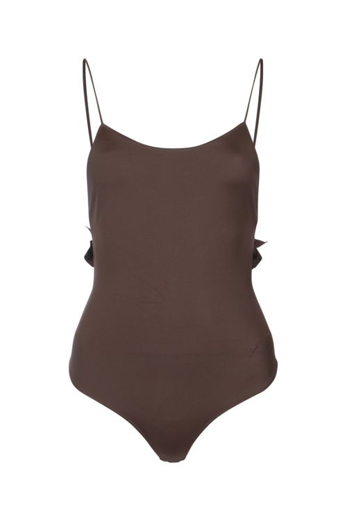 Maillot Swimsuit — Brown