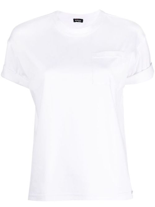 Patch-Pocket Cotton T-Shirt — White