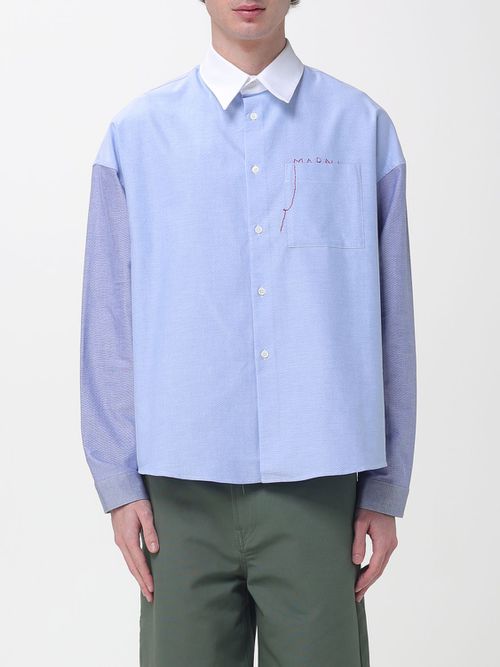 Shirt Men color Blue