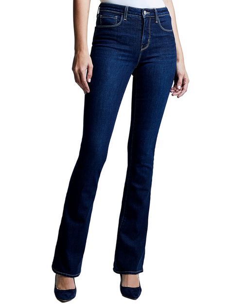 L’Agence Selma High-Rise Sleek Baby Boot Barstow Jean