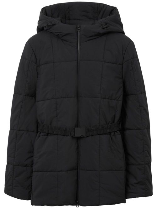 Long-sleeve padded jacket - Black