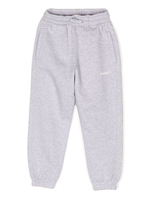Logo-print track pants - Grey