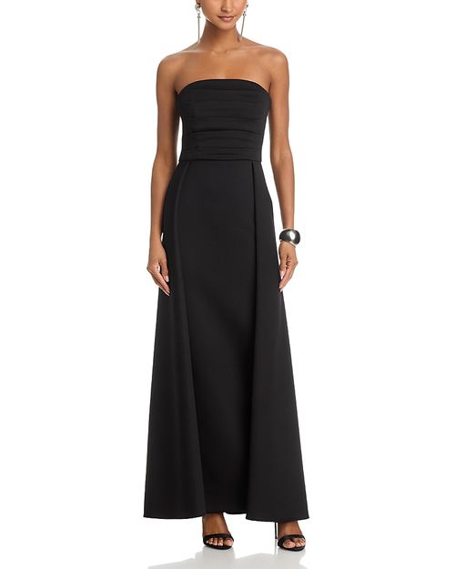 Tech Scuba Strapless Maxi Dress - Exclusive