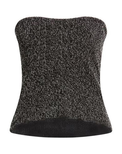 Crème Woman Top Black Size M Cotton