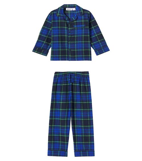 Lex plaid cotton pajamas