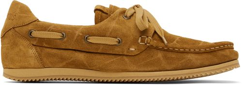 JACQUEMUS Tan La Croisière 'The Batto' Loafers