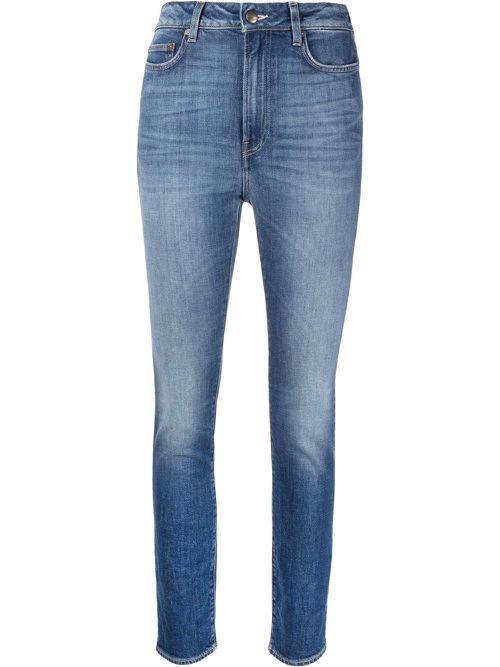 Mid-rise skinny jeans - Blue