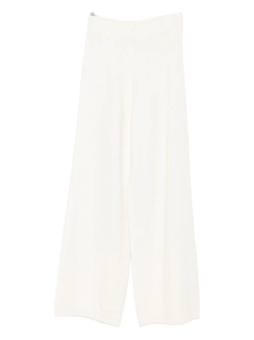 Wool-Blend Trousers — White