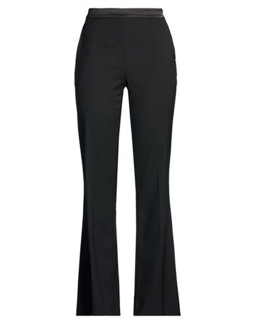 Woman Pants Black Size 6 Polyester, Wool, Viscose, Elastane