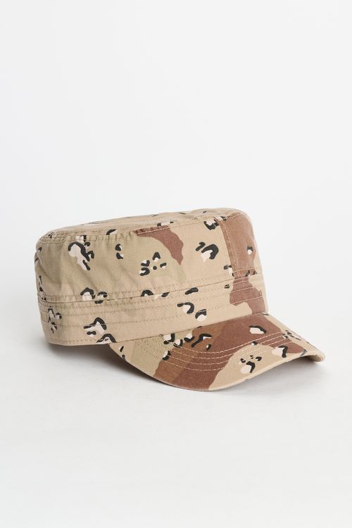 Stüssy Cadet Helvetica Logo Cap Camo