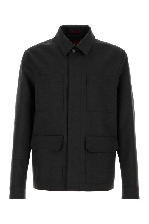 Wool Jacket — Gray