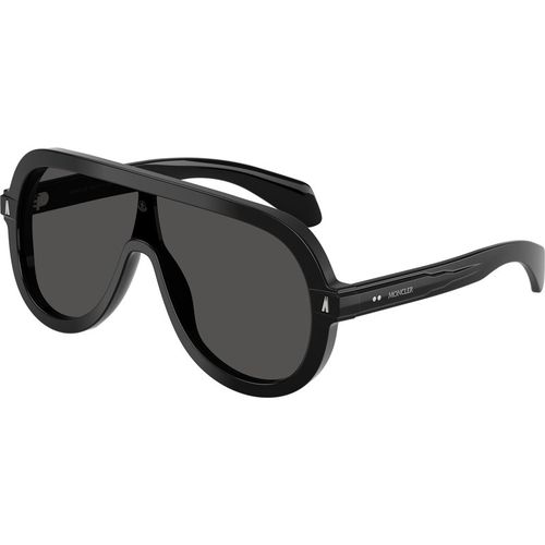 Moncler Unisex Moncler ME6021U SUNSETTE 300187 Sunglasses Acetate Black Grey Pilot Norma