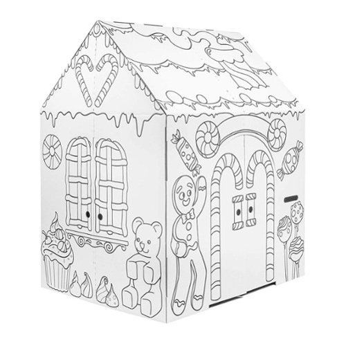 Gingerbread House - Kids Art & Craft for Indoor Fun