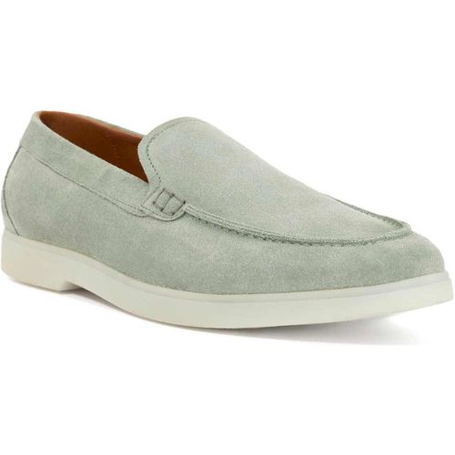 Dune London Mens Boltman Wf - Suede Casual Loafers - Green