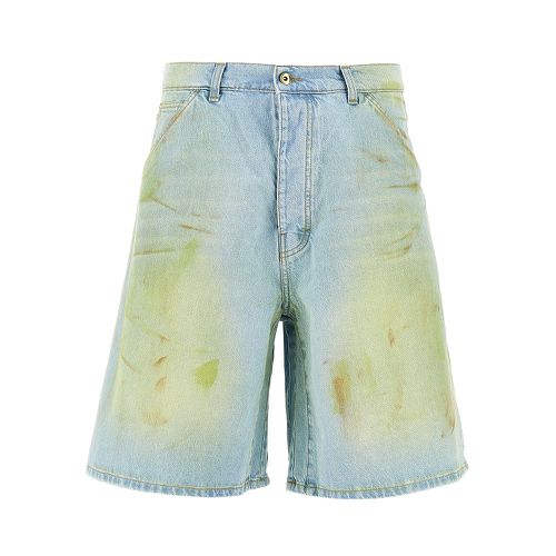 C.9.3 Stained-effect denim shorts Man 46