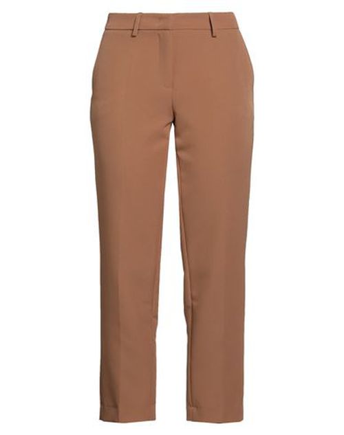 Woman Pants Camel Size 4 Polyester, Elastane