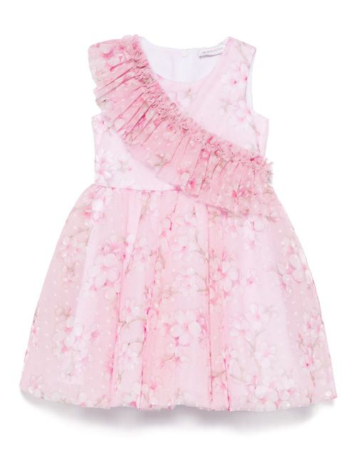 Floral-print dress - Pink