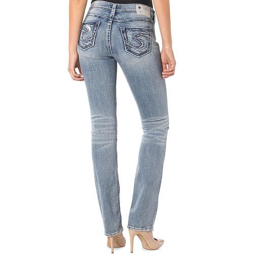 "Suki Mid Rise Baby Bootcut Jeans