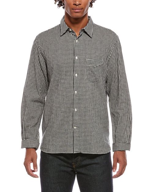Officine Generale Benoit Linen-Blend Shirt